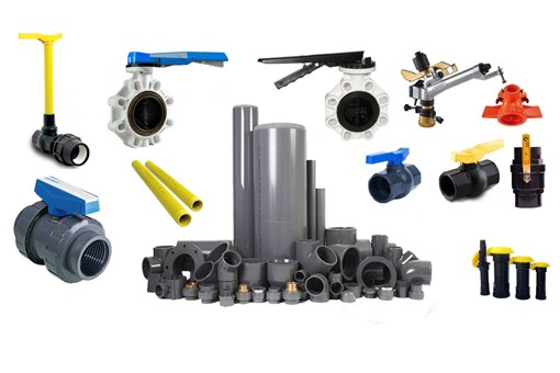 اتصالات آبیاری و شیرآلات و اتصالات upvc ویسپار